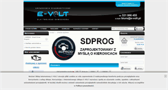 Desktop Screenshot of e-volt.pl